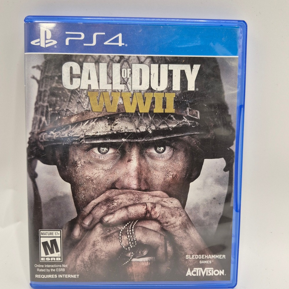 Call of Duty WWII PS4 PlayStation 4 Activision Sledgehammer Games 2017 CIB